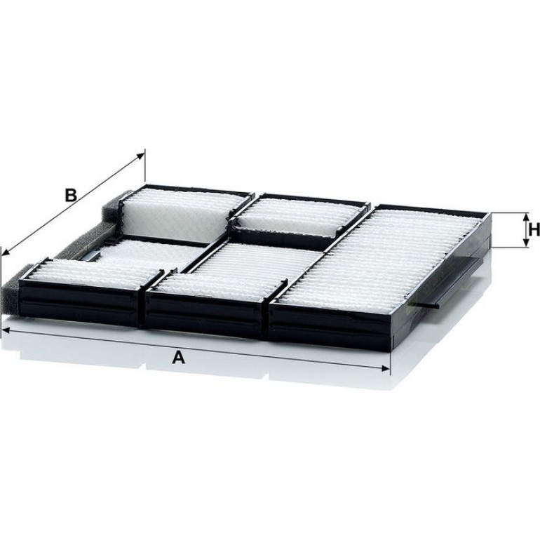 Mann & Hummel Innenraumfilter PKW CU 2015 Mann & Hummel Innenraumfilter PKW CU 2015