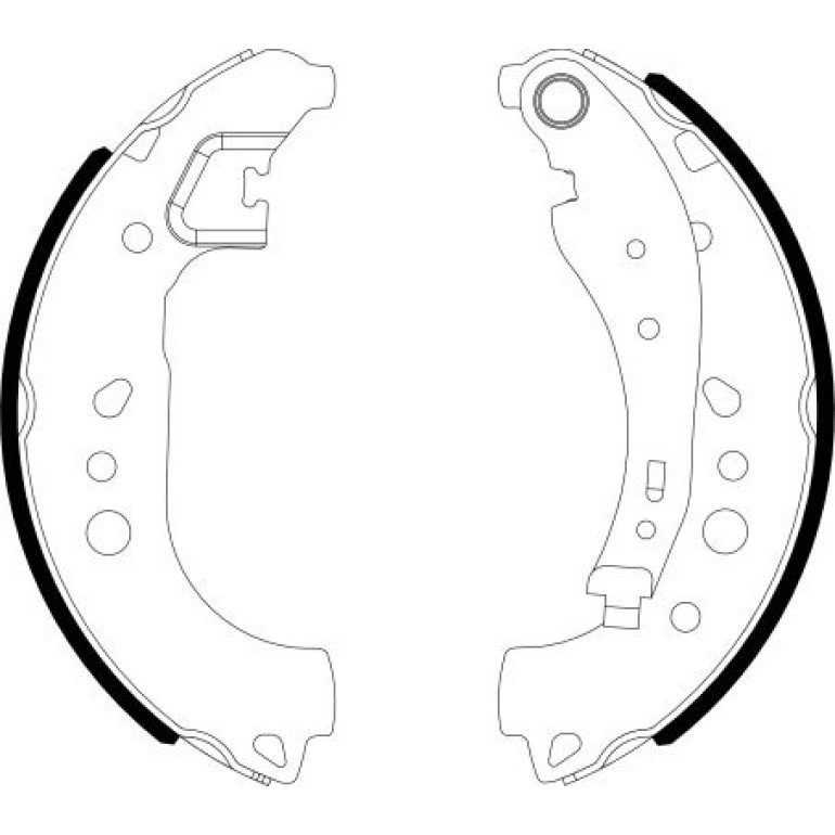 Bremsbackensatz 91081700 Bremsbackensatz 91081700