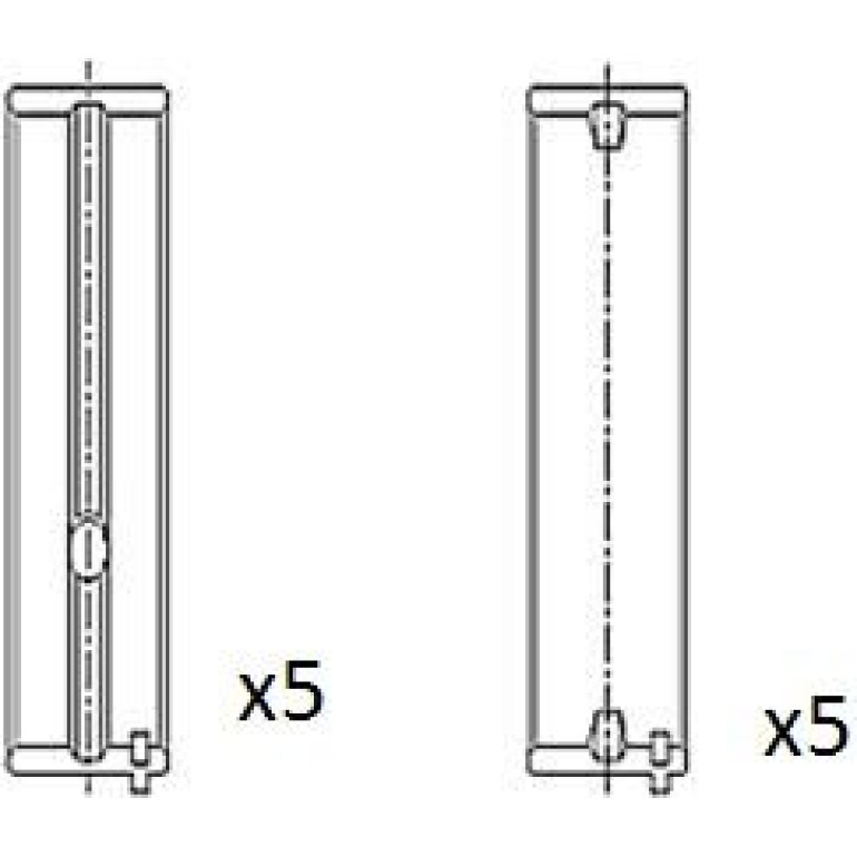 FAI AutoParts Kurbelwellenlager BM1031-STD FAI AutoParts Kurbelwellenlager BM1031-STD