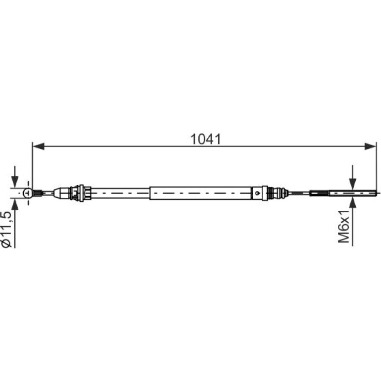 Handbremsseil 1987477954 Handbremsseil 1987477954
