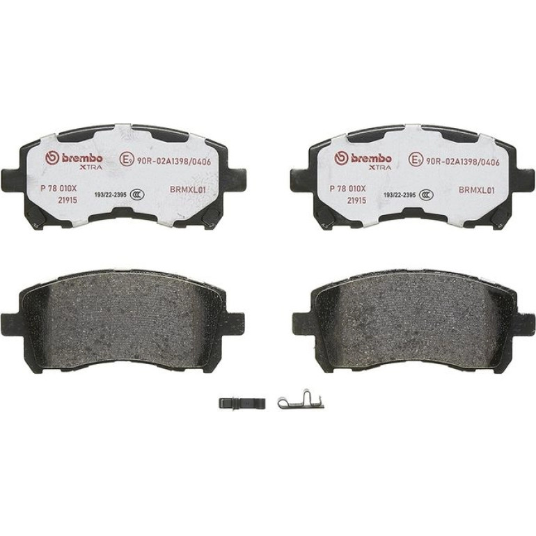 BREMBO Bremsklötze Xtra VA P 78 010X BREMBO Bremsklötze Xtra VA P 78 010X