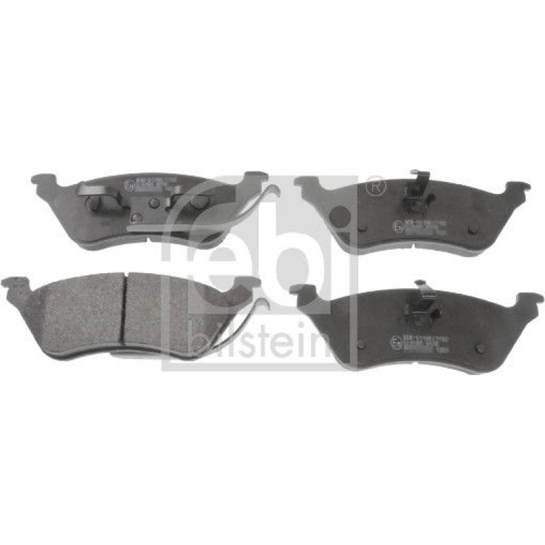 FEBI BILSTEIN Bremsbelagsatz, Scheibenbremse 116318 FEBI BILSTEIN Bremsbelagsatz, Scheibenbremse 116318
