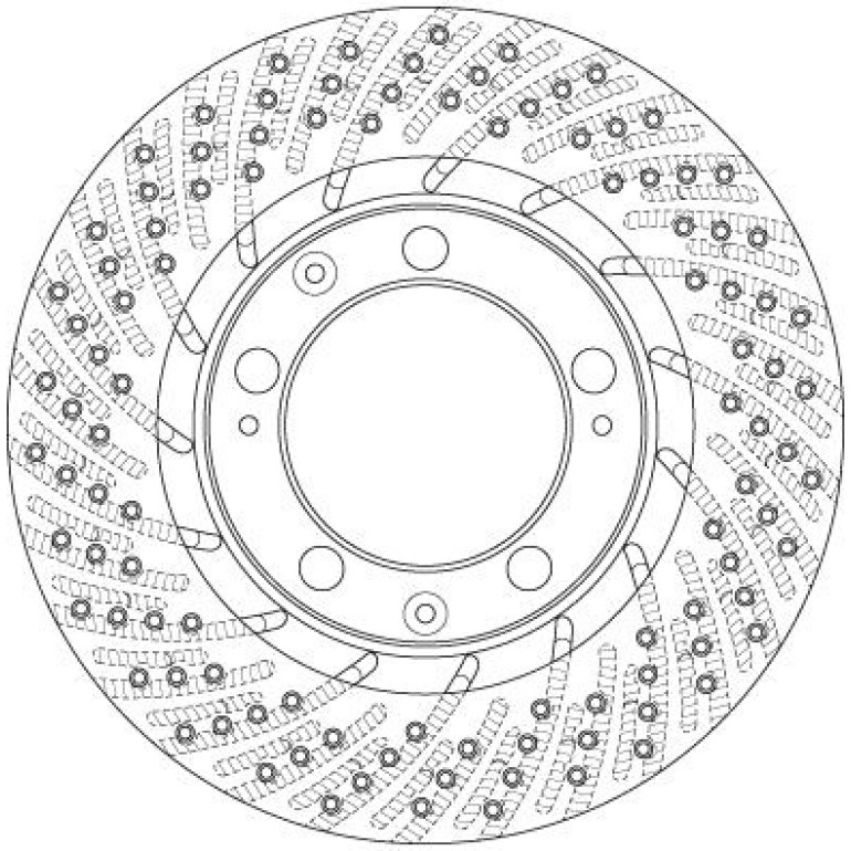 TRW Bremsscheibe DF6467S