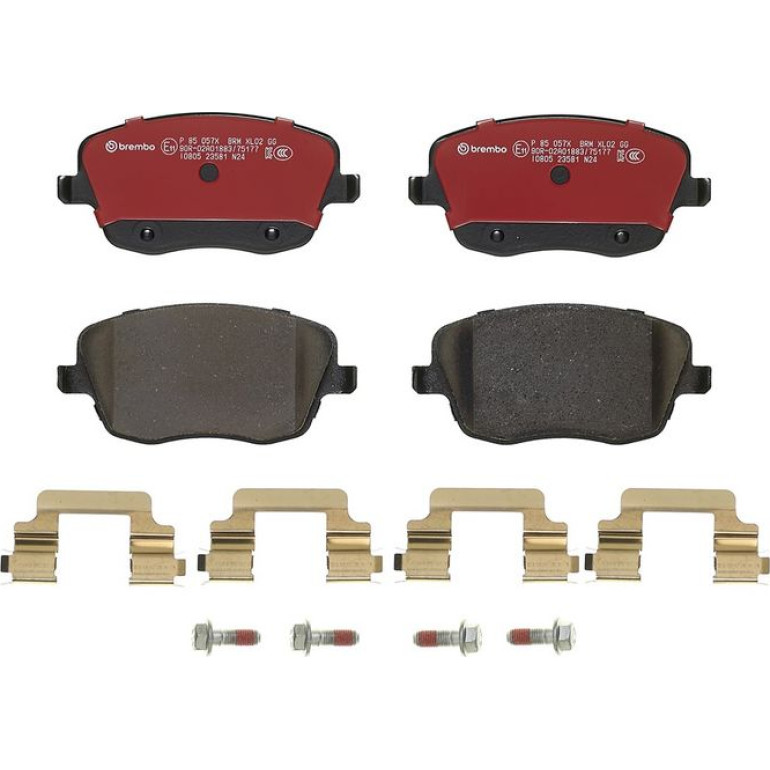 BREMBO Bremsklötze Xtra VA P 85 057X BREMBO Bremsklötze Xtra VA P 85 057X