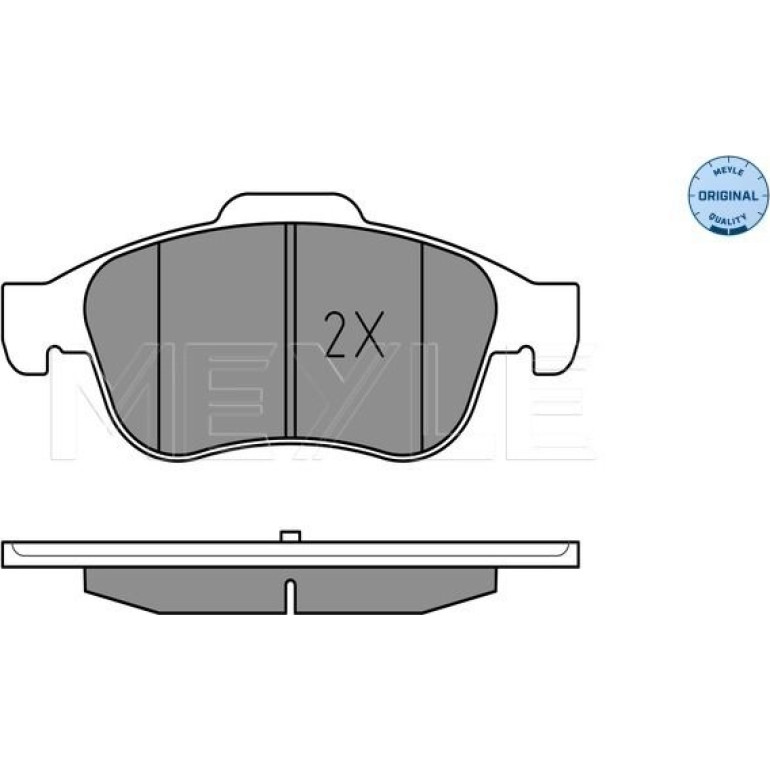 Bremsbelagsatz Alfa P. Giulietta 1.4-1.6 10- Mit Sensor 025 245 3819/W Bremsbelagsatz Alfa P. Giulietta 1.4-1.6 10- Mit Sensor 025 245 3819/W