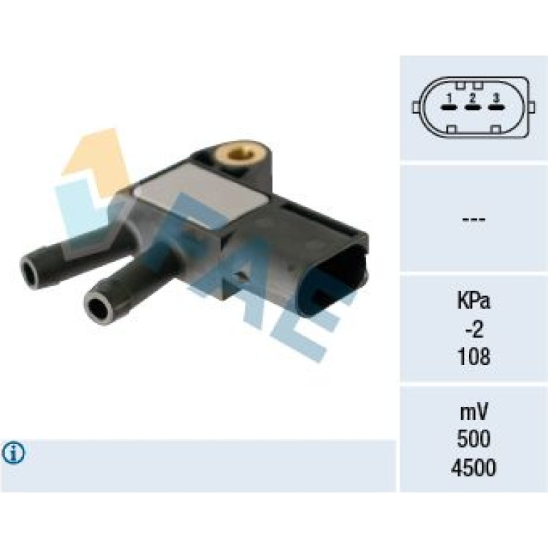 FAE Sensor, Abgasdruck 16116 FAE Sensor, Abgasdruck 16116