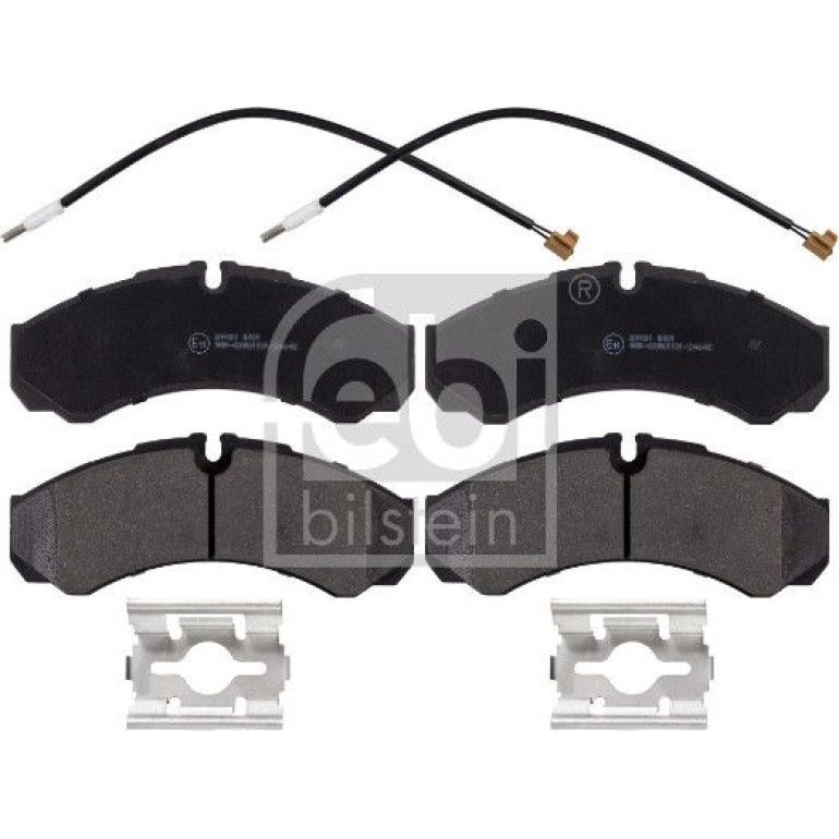 FEBI BILSTEIN Bremsbeläge 116255 FEBI BILSTEIN Bremsbeläge 116255