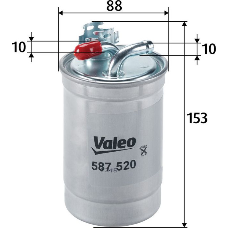VALEO Kraftstofffilter 587520