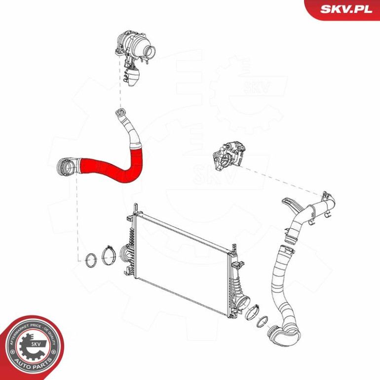 SKV GERMANY Luftschlauch 43SKV088 SKV GERMANY Luftschlauch 43SKV088
