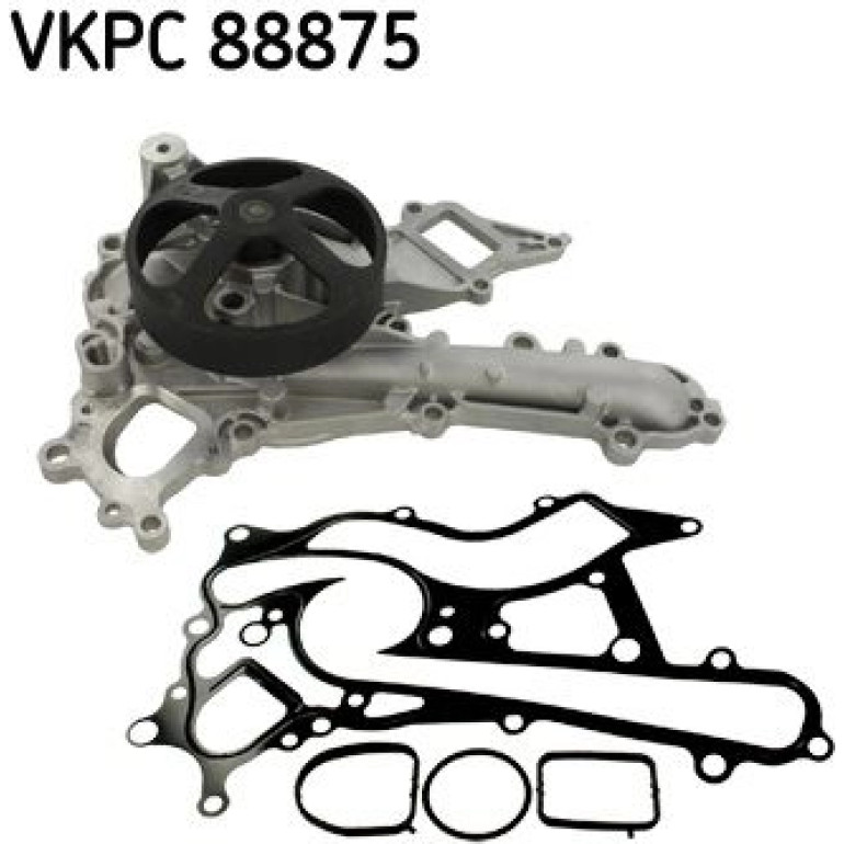 SKF Wasserpumpe VKPC 88875 SKF Wasserpumpe VKPC 88875