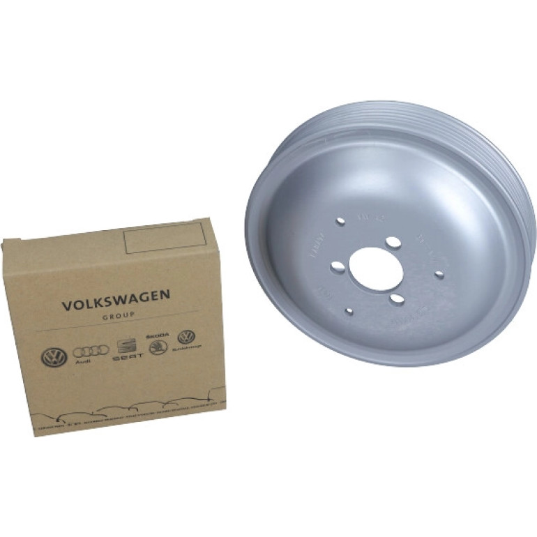 Original VAG Wasserpumpen-Riemenscheibe Audi A6 3.0 Tfsi 13 06E121031E Original VAG Wasserpumpen-Riemenscheibe Audi A6 3.0 Tfsi 13 06E121031E
