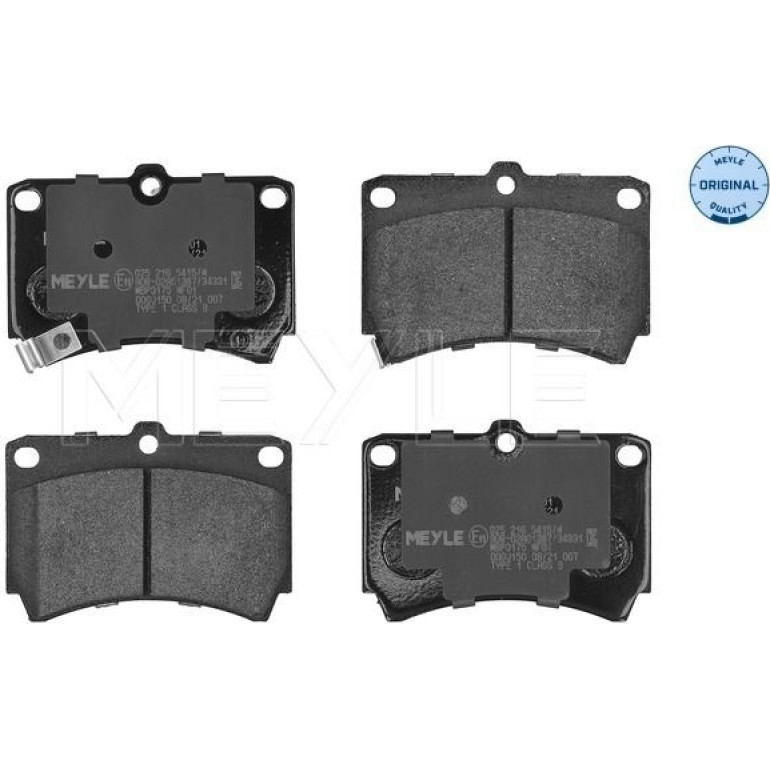 Bremsbelagsatz Mazda S. 323/Demio 89- Mit Sensor 025 216 5415/W Bremsbelagsatz Mazda S. 323/Demio 89- Mit Sensor 025 216 5415/W