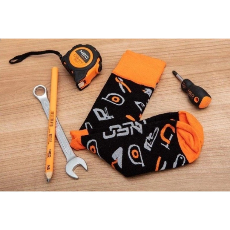 Bunte Neo Tools Socken, Größe 43-46 GD018 Bunte Neo Tools Socken, Größe 43-46 GD018