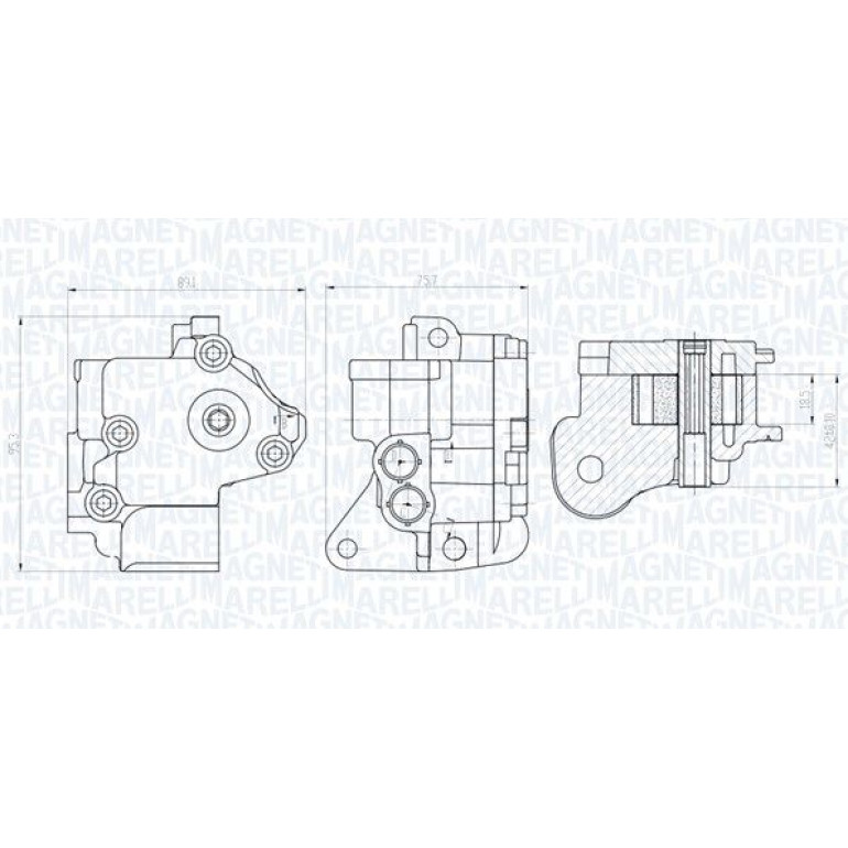 MAGNETI MARELLI Ölpumpe 351516000021 MAGNETI MARELLI Ölpumpe 351516000021