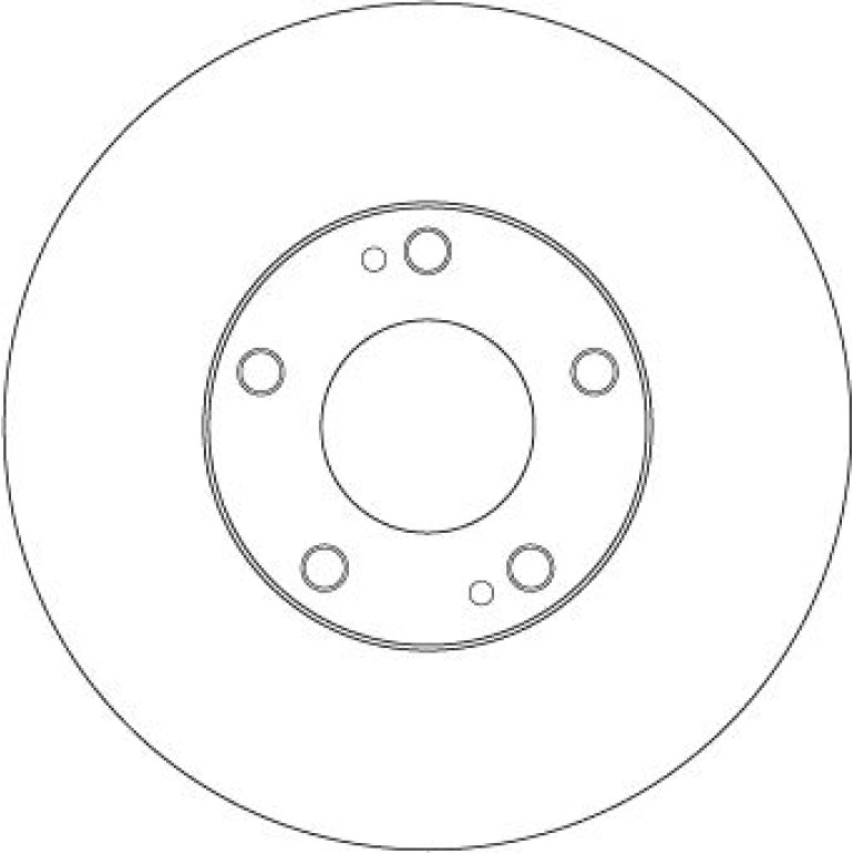 Bremsscheibe Mitsubishi P DF7231 Bremsscheibe Mitsubishi P DF7231