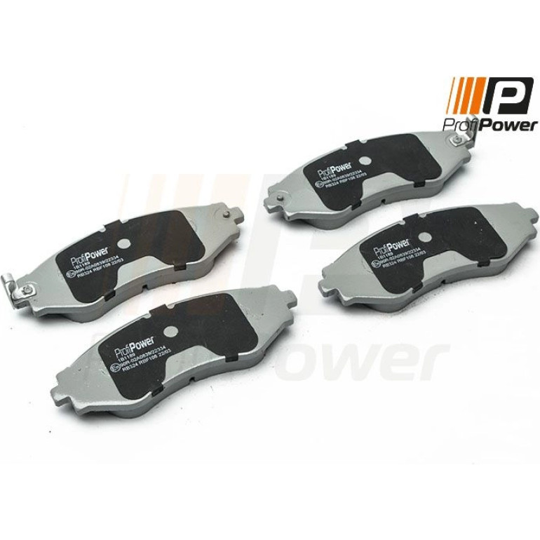 PROFIPOWER Bremsbelagsatz, Scheibenbremse 1B1189