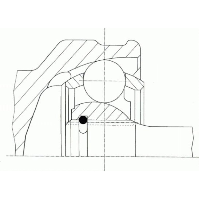 Gelenksatz, Antriebswelle GKNJ20708 Gelenksatz, Antriebswelle GKNJ20708
