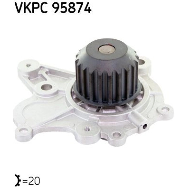 SKF Wasserpumpe VKPC 95874 SKF Wasserpumpe VKPC 95874