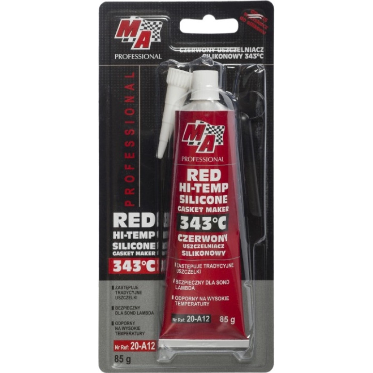 Hochtemperatur Silikon Rot 85g 20-A12 Hochtemperatur Silikon Rot 85g 20-A12