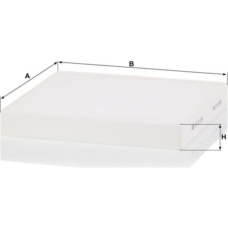 Mann & Hummel Innenraumfilter PKW CU 23 024 Mann & Hummel Innenraumfilter PKW CU 23 024
