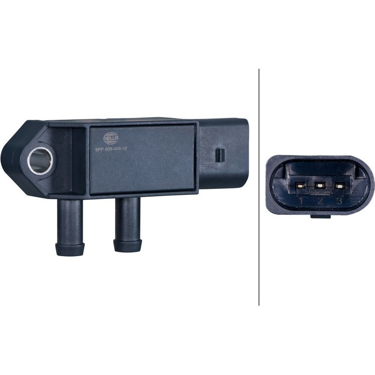 HELLA Sensor, Abgasdruck 6PP 009 409-161 HELLA Sensor, Abgasdruck 6PP 009 409-161