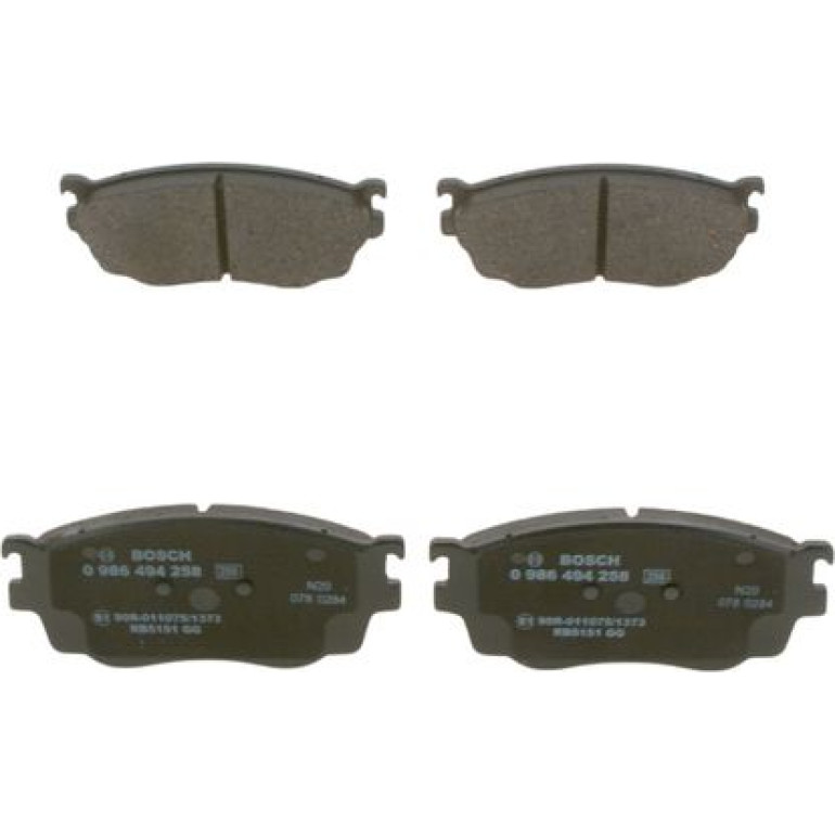 Bosch Bremsbelagsatz 0 986 494 258 Bosch Bremsbelagsatz 0 986 494 258