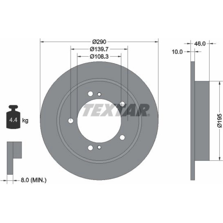 Bremsscheibe Suzuki P. Jimny 98 92237300 Bremsscheibe Suzuki P. Jimny 98 92237300