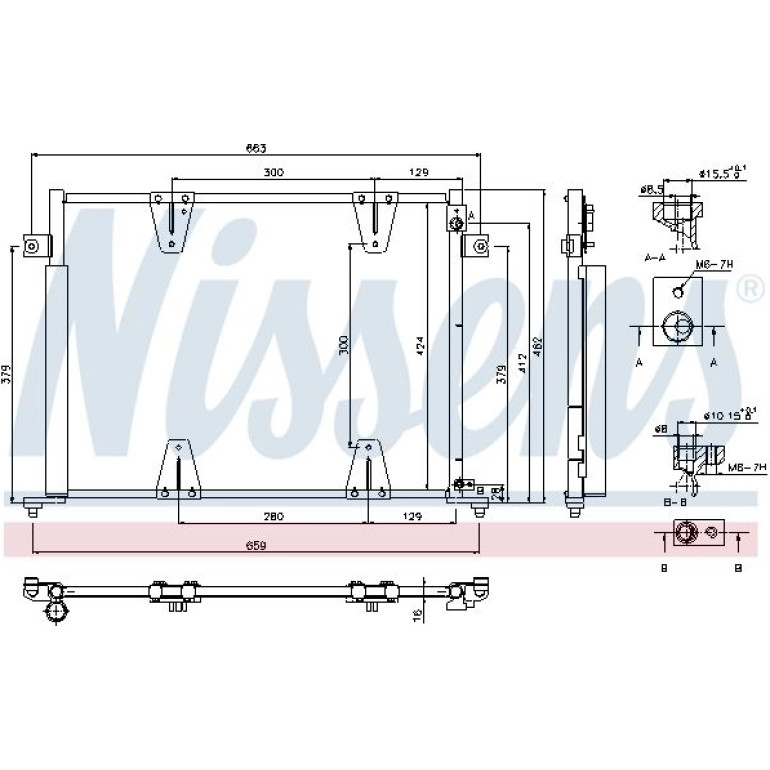 Kondensator PKW 940373 Kondensator PKW 940373