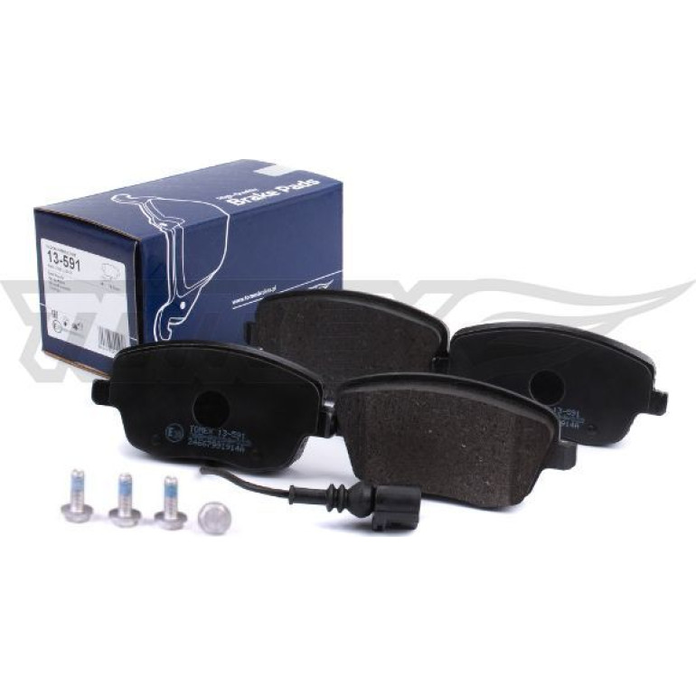 TOMEX brakes Bremsbelagsatz, Scheibenbremse TX 13-591 TOMEX brakes Bremsbelagsatz, Scheibenbremse TX 13-591