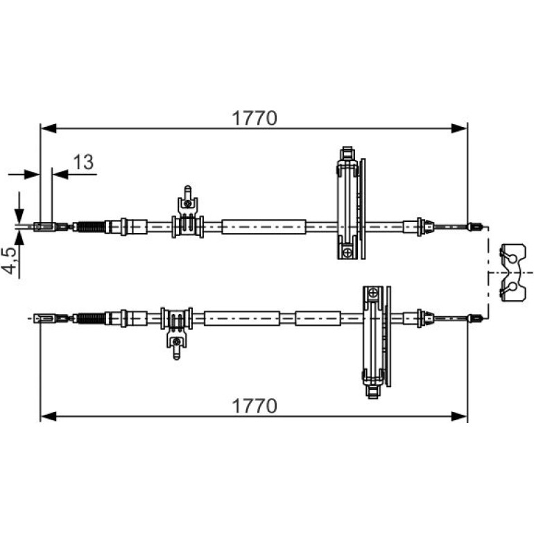 Handbremsseil 1987477931 Handbremsseil 1987477931