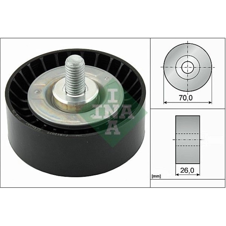 Umlenk-/Führungsrolle, Keilrippenriemen 532 0475 10 Umlenk-/Führungsrolle, Keilrippenriemen 532 0475 10