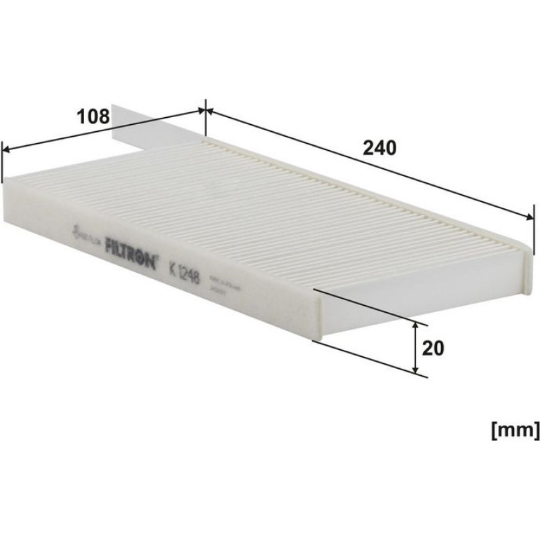 FILTRON Filter, Innenraumluft K 1248-2x FILTRON Filter, Innenraumluft K 1248-2x