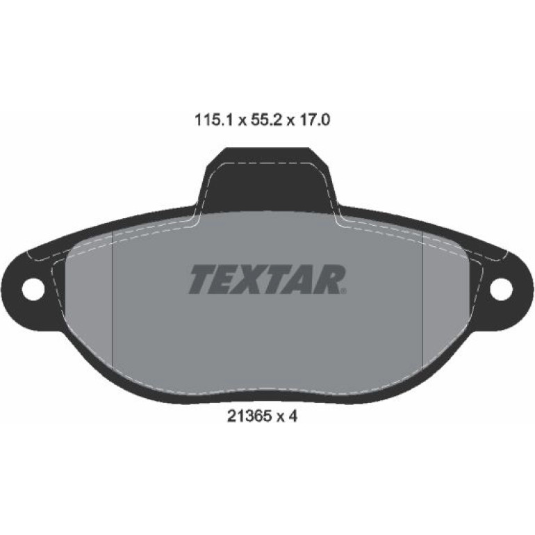 Bremsbelagsatz Fiat P. Cc Siehe Katalog 2136502 Bremsbelagsatz Fiat P. Cc Siehe Katalog 2136502