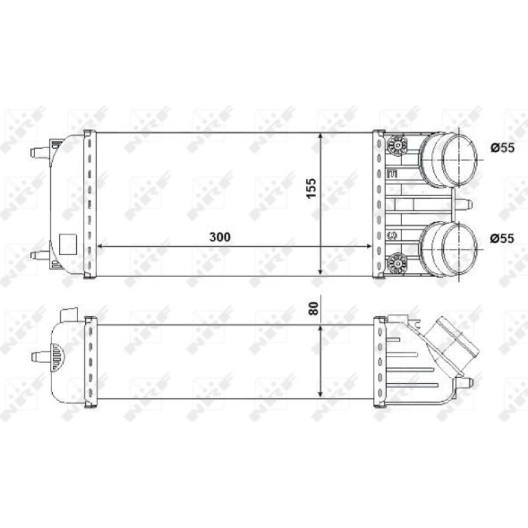 Ladeluftkühler NRF30543