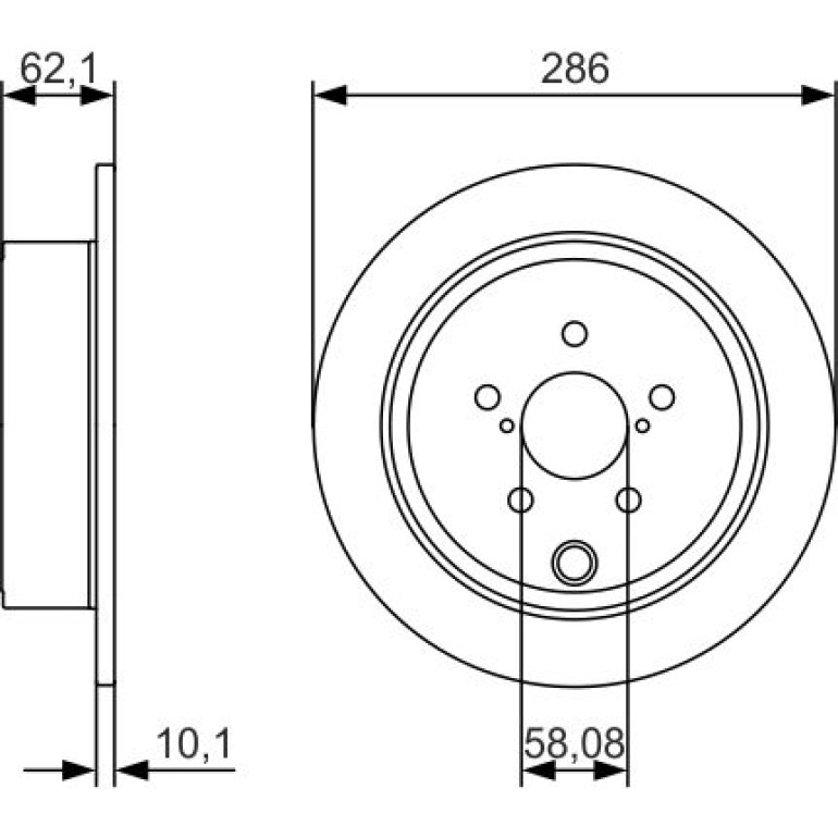 Bremsscheibe HA 0 986 479 A10