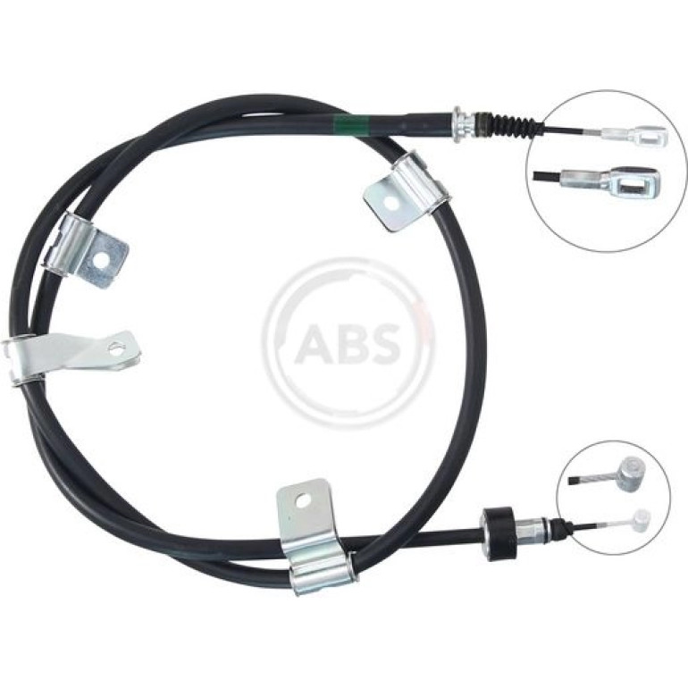 A.B.S. Handbremsseil Seilzug Festellbremse K17504 A.B.S. Handbremsseil Seilzug Festellbremse K17504