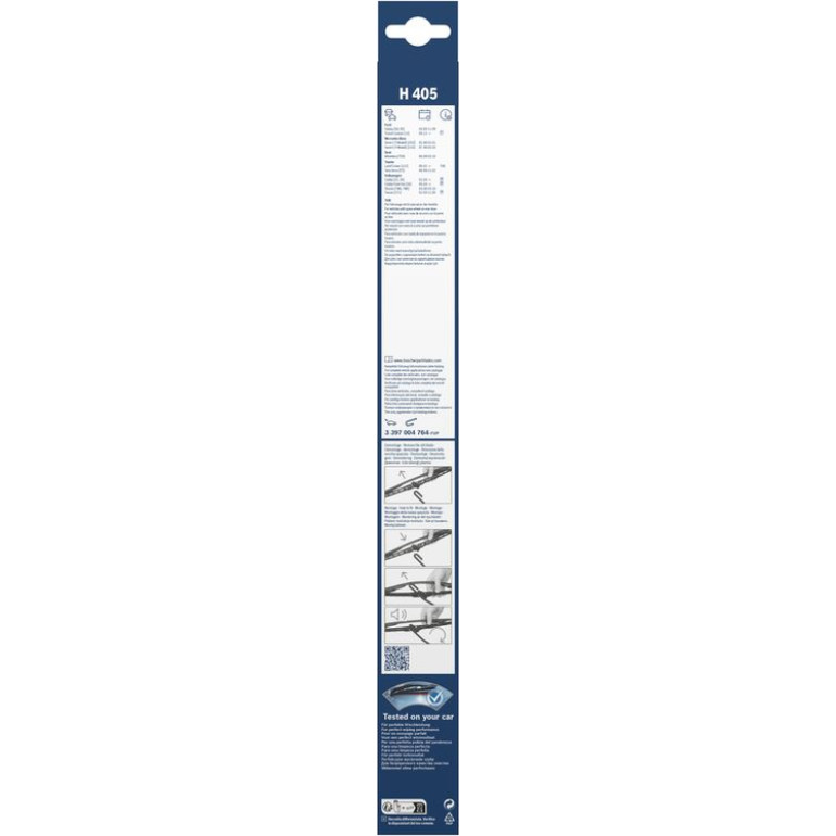 Bosch Wischerblatt H405 3397004764 Bosch Wischerblatt H405 3397004764