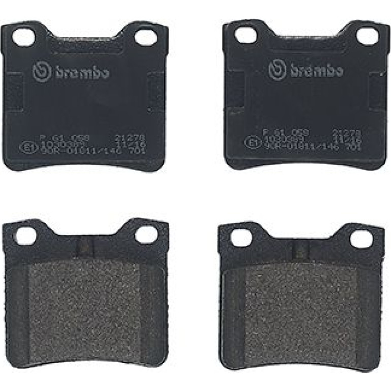 BREMBO Bremsklötze HA P 61 058 BREMBO Bremsklötze HA P 61 058
