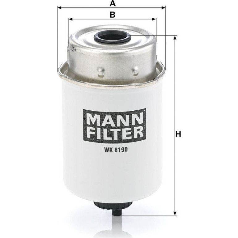 Mann & Hummel Kraftstofffilter Industrie WK 8190 Mann & Hummel Kraftstofffilter Industrie WK 8190