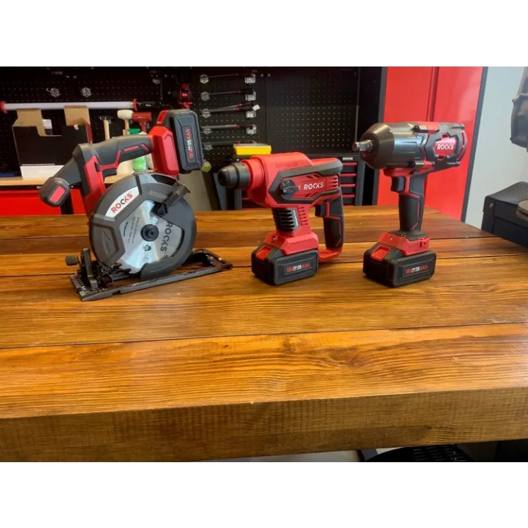 ROOKS Akku-Kreissäge 18V ONE, 165 mm – Präzise und mobil ROOKS Akku-Kreissäge 18V ONE, 165 mm – Präzise und mobil