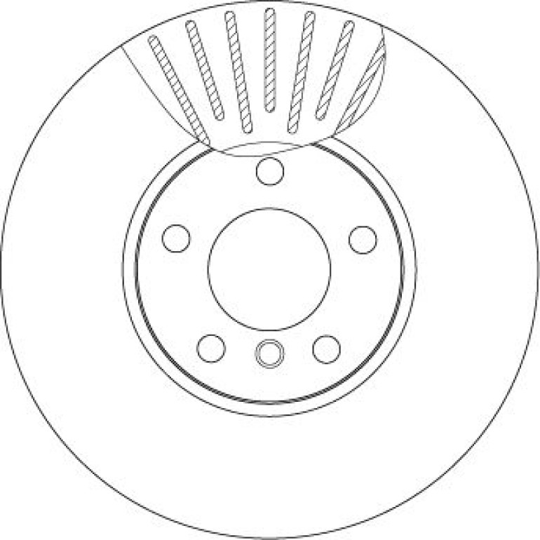 Bremsscheibe Bmw S. E70 X5 07 DF4852S Bremsscheibe Bmw S. E70 X5 07 DF4852S