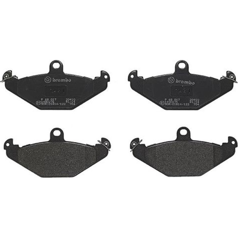 BREMBO Bremsklötze HA P 68 017 BREMBO Bremsklötze HA P 68 017