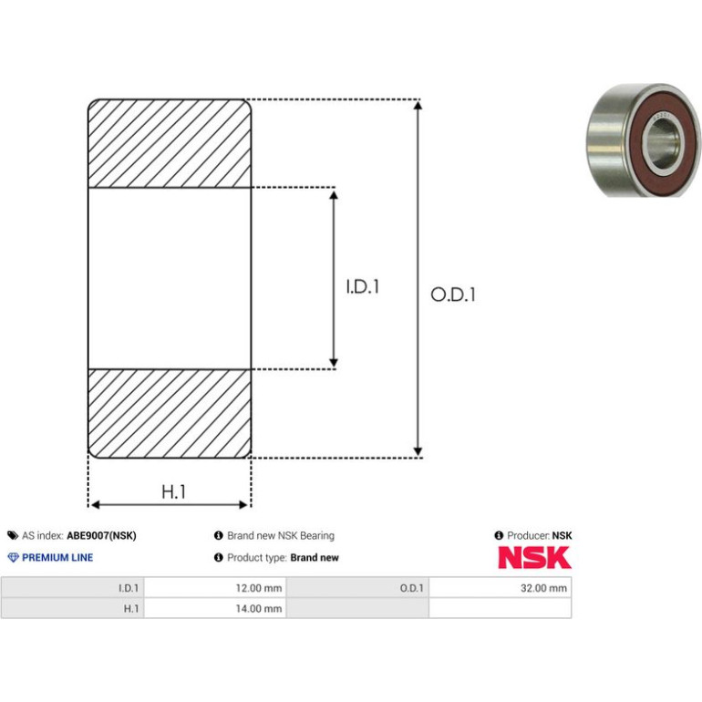 Kugellager ABE9007(NSK) Kugellager ABE9007(NSK)
