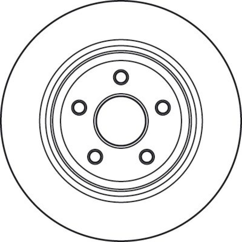 99 482 006 Bremsscheibe HA DF4979S 99 482 006 Bremsscheibe HA DF4979S