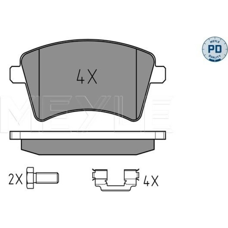 Bremsbelagsatz Renault P. Kangoo 08 025 246 9318/PD Bremsbelagsatz Renault P. Kangoo 08 025 246 9318/PD