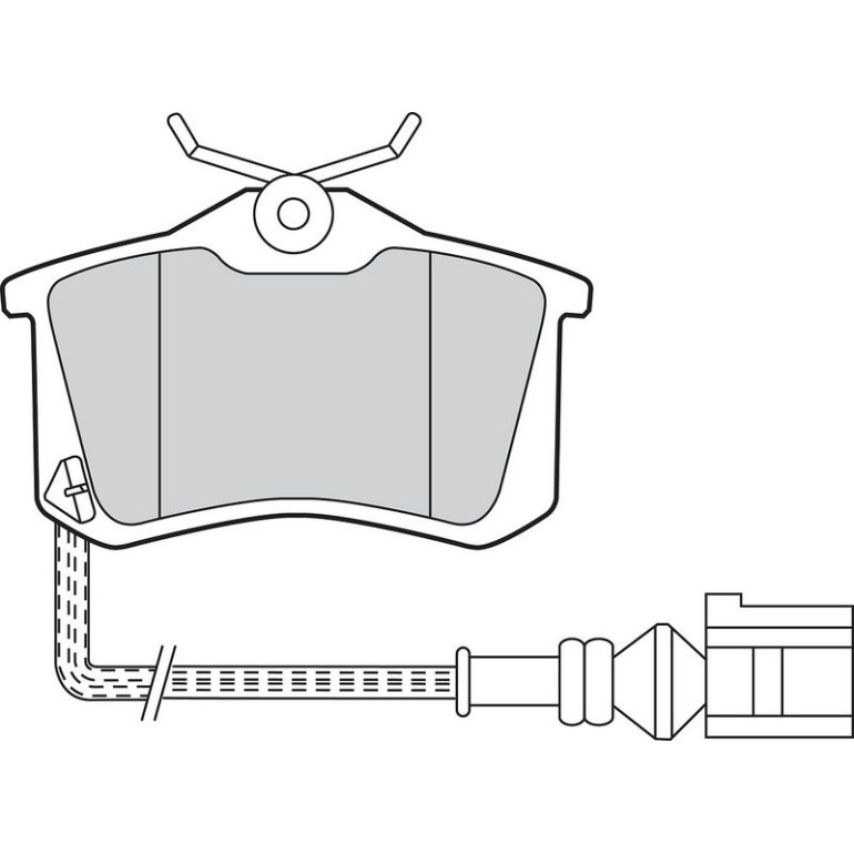 VALEO Bremsbeläge 301674