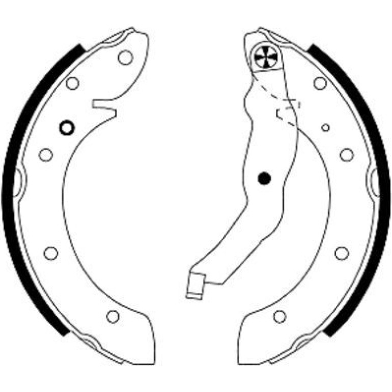 Bremsbacken Bmw E36 91044000 Bremsbacken Bmw E36 91044000