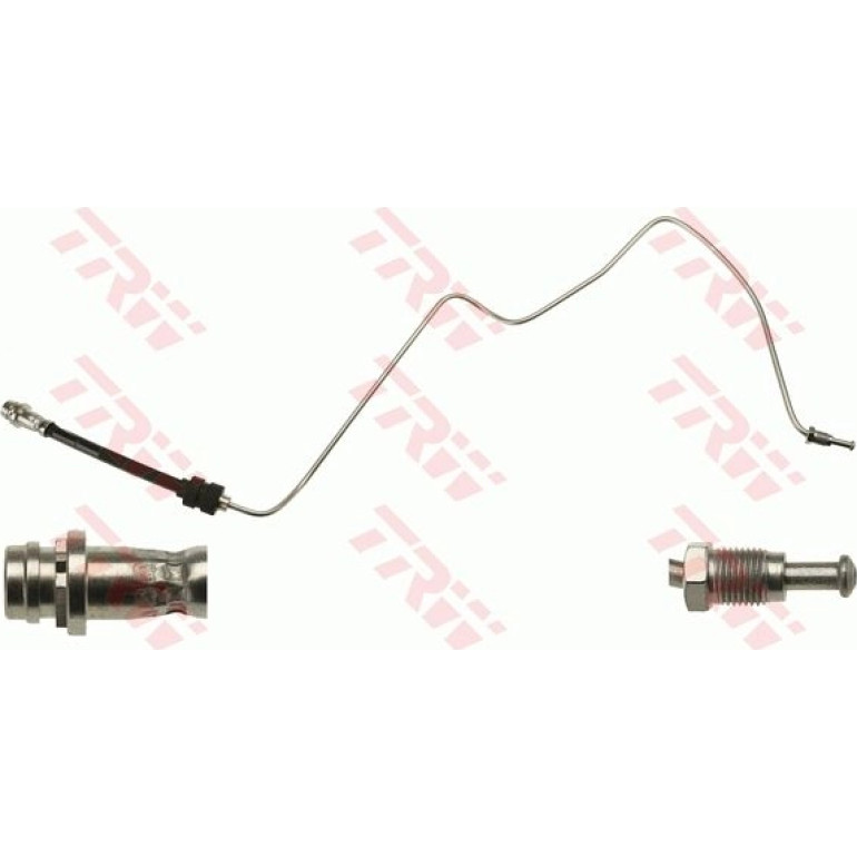 PHD1149 Bremsschl HA re inkl.Rohrl