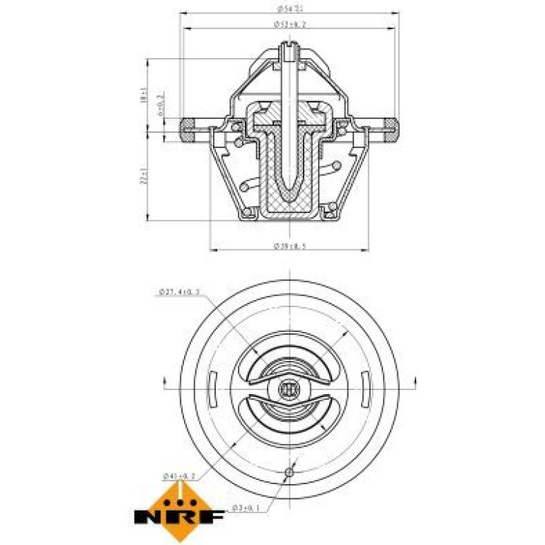 NRF Thermostat 725066 NRF Thermostat 725066
