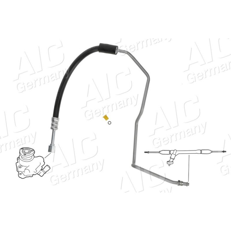 Hydraulikschlauch, Lenkung 58616 Hydraulikschlauch, Lenkung 58616